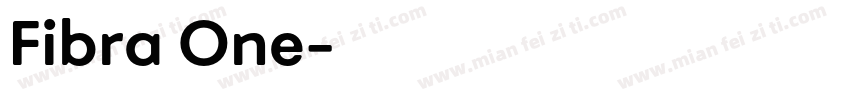Fibra One字体转换